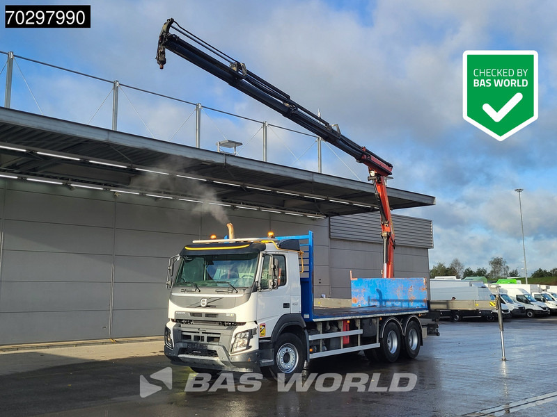 Volvo FMX 450 FMX 6X4 Palfinger PK 18002 EH Crane Manual Euro 6 - شاحنات مسطحة, شاحنة كرين: صورة 1 Volvo FMX 450 FMX 6X4 Palfinger PK 18002 EH Crane Manual Euro 6 - شاحنات مسطحة, شاحنة كرين: صورة 1