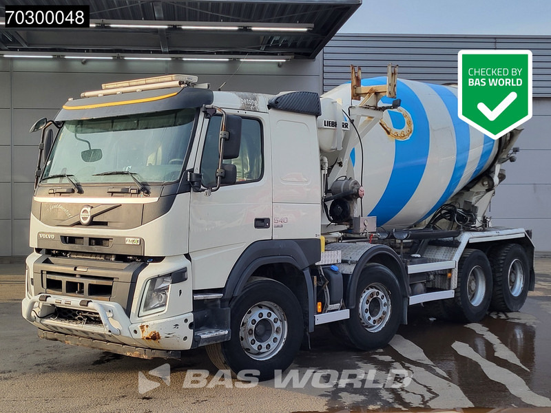 Volvo FMX 540 FMX 8X4 9m3 Liebherr HTM 904 EL Mixer Big-Axle Automatic Euro 6 - شاحنة خلاطة خرسانة: صورة 1 Volvo FMX 540 FMX 8X4 9m3 Liebherr HTM 904 EL Mixer Big-Axle Automatic Euro 6 - شاحنة خلاطة خرسانة: صورة 1