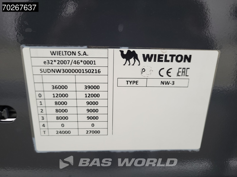 نصف مقطورة قلابة للبيع  Wielton NW-3 NEW 55m3 Liftachse HARDOX: صورة 16 نصف مقطورة قلابة للبيع  Wielton NW-3 NEW 55m3 Liftachse HARDOX: صورة 16