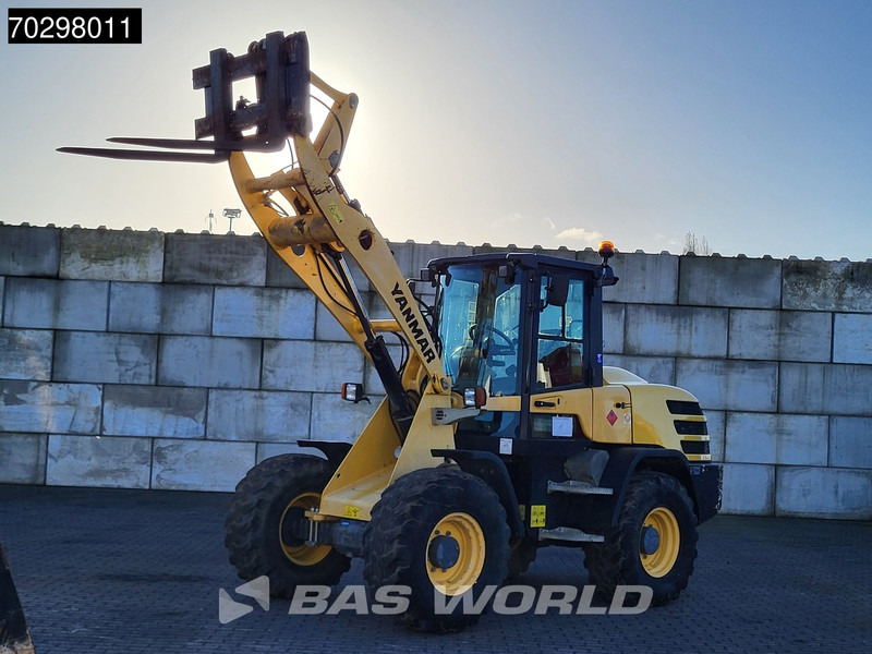 Yanmar V120 Bucket + Forks - اللودر بعجل: صورة 2 Yanmar V120 Bucket + Forks - اللودر بعجل: صورة 2