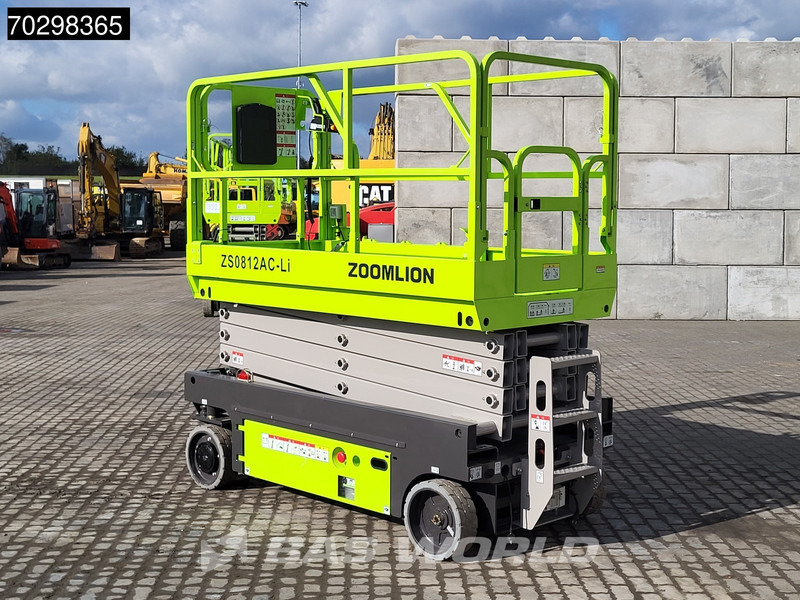 Zoomlion ZS0812AC-Li 8 M - Factory Warranty - CE-Certified - آلات الإنشاء: صورة 5 Zoomlion ZS0812AC-Li 8 M - Factory Warranty - CE-Certified - آلات الإنشاء: صورة 5