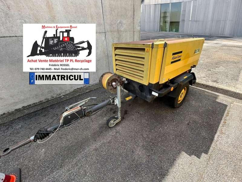 Atlas copco XAS56 - ضاغط هوائي: صورة 1 Atlas copco XAS56 - ضاغط هوائي: صورة 1