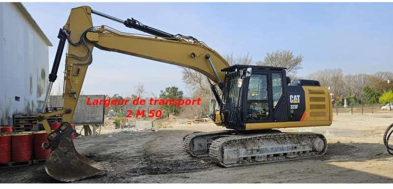 Caterpillar 323F - حفار زاحف: صورة 1 Caterpillar 323F - حفار زاحف: صورة 1