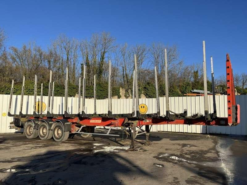 Fruehauf Semi GRUMIERE 3 ESSIEUX - نصف مقطورة اخشاب: صورة 1 Fruehauf Semi GRUMIERE 3 ESSIEUX - نصف مقطورة اخشاب: صورة 1