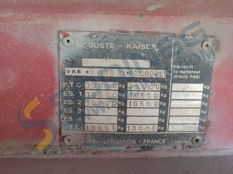 نصف مقطورة قلابة Kaiser 2 ESSIEUX: صورة 10