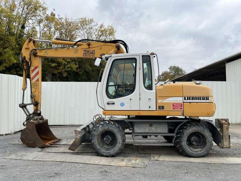 Liebherr Pelle sur Pneus A314 LITRONIC - حفار ذو عجلات: صورة 3 Liebherr Pelle sur Pneus A314 LITRONIC - حفار ذو عجلات: صورة 3
