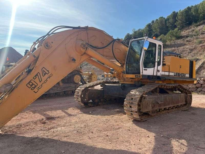 Liebherr R974B Litronic - حفار زاحف: صورة 1 Liebherr R974B Litronic - حفار زاحف: صورة 1