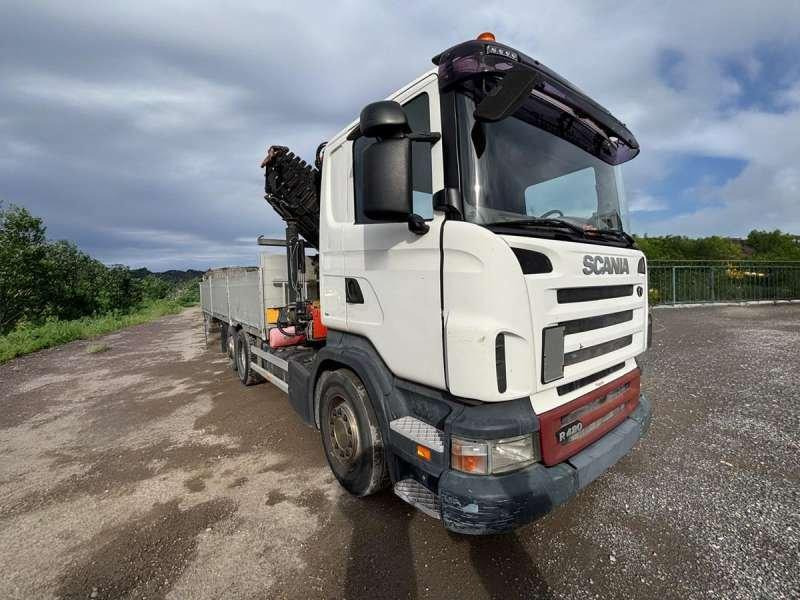 Scania R420 - شاحنات مسطحة: صورة 2 Scania R420 - شاحنات مسطحة: صورة 2