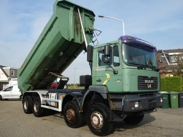 MAN 35.414 MEILLER 20cub steel kipper - شاحنة قلاب: صورة 1 MAN 35.414 MEILLER 20cub steel kipper - شاحنة قلاب: صورة 1