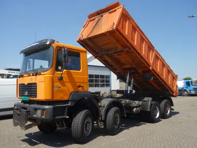 MAN 35-464 8x8 meiller kipper manual diesel pomp - شاحنة قلاب: صورة 3 MAN 35-464 8x8 meiller kipper manual diesel pomp - شاحنة قلاب: صورة 3