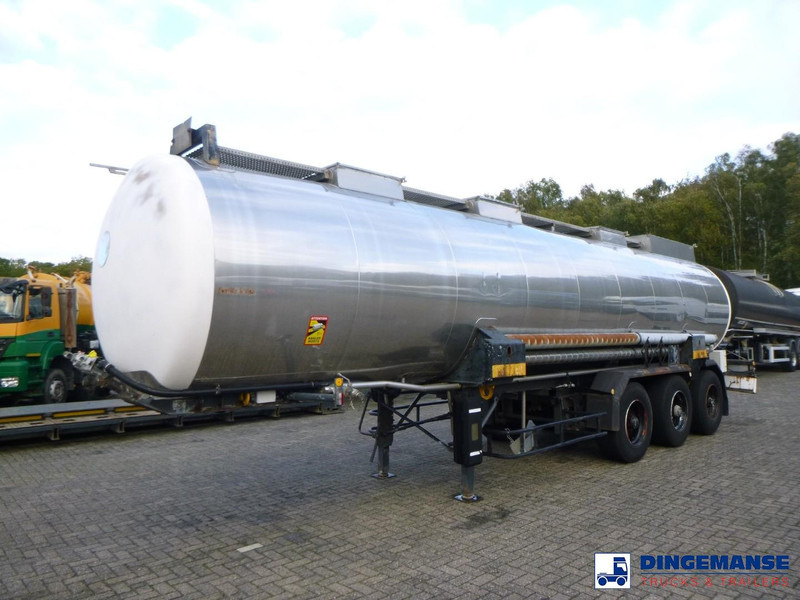 BSL Chemical tank inox L10BH 26.2 m3 / 1 comp (sodium hydroxide) - نصف مقطورة صهريج: صورة 1 BSL Chemical tank inox L10BH 26.2 m3 / 1 comp (sodium hydroxide) - نصف مقطورة صهريج: صورة 1
