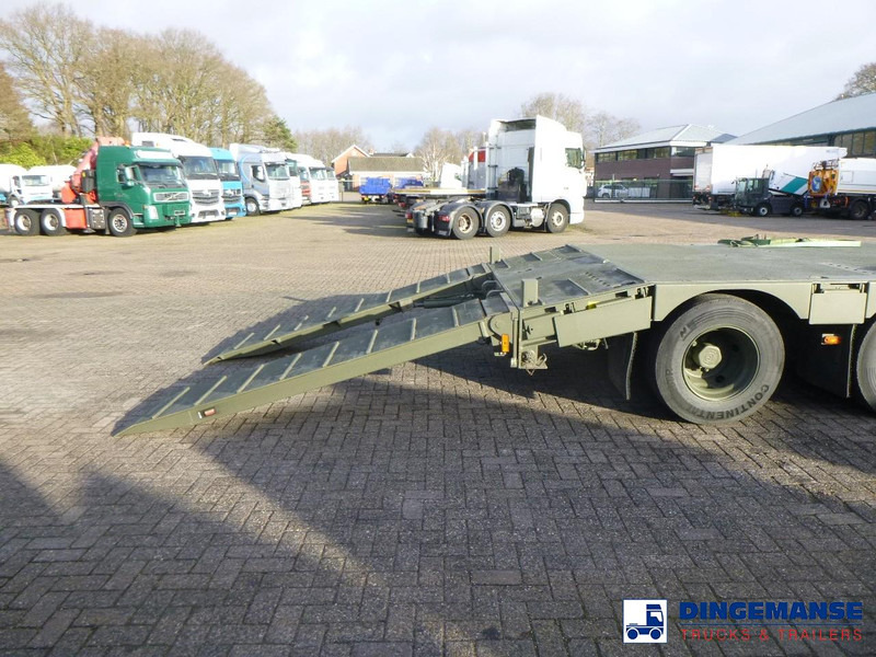 نصف مقطورة بلودر منخفض Broshuis 3-axle semi-lowbed trailer E-2130 / 73 t + ramps: صورة 11