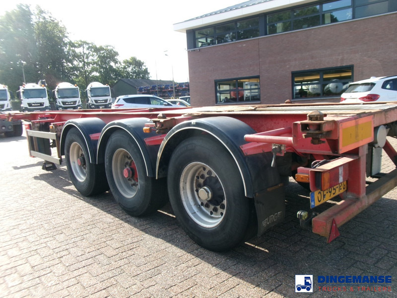 Burg 3-axle container chassis 20,30 ft + ADR - ناقل حاوية/ نصف مقطورة بحاوية: صورة 3 Burg 3-axle container chassis 20,30 ft + ADR - ناقل حاوية/ نصف مقطورة بحاوية: صورة 3