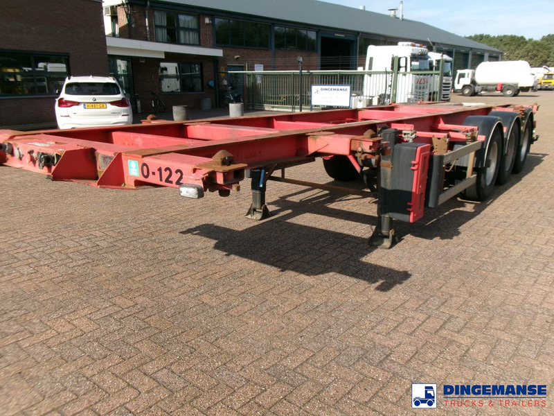 Burg 3-axle container chassis 20,30 ft + ADR - ناقل حاوية/ نصف مقطورة بحاوية: صورة 1 Burg 3-axle container chassis 20,30 ft + ADR - ناقل حاوية/ نصف مقطورة بحاوية: صورة 1