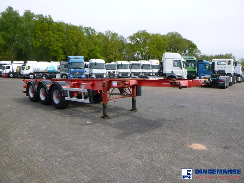 Burg 3-axle container chassis 20-30 ft - ناقل حاوية/ نصف مقطورة بحاوية: صورة 2 Burg 3-axle container chassis 20-30 ft - ناقل حاوية/ نصف مقطورة بحاوية: صورة 2