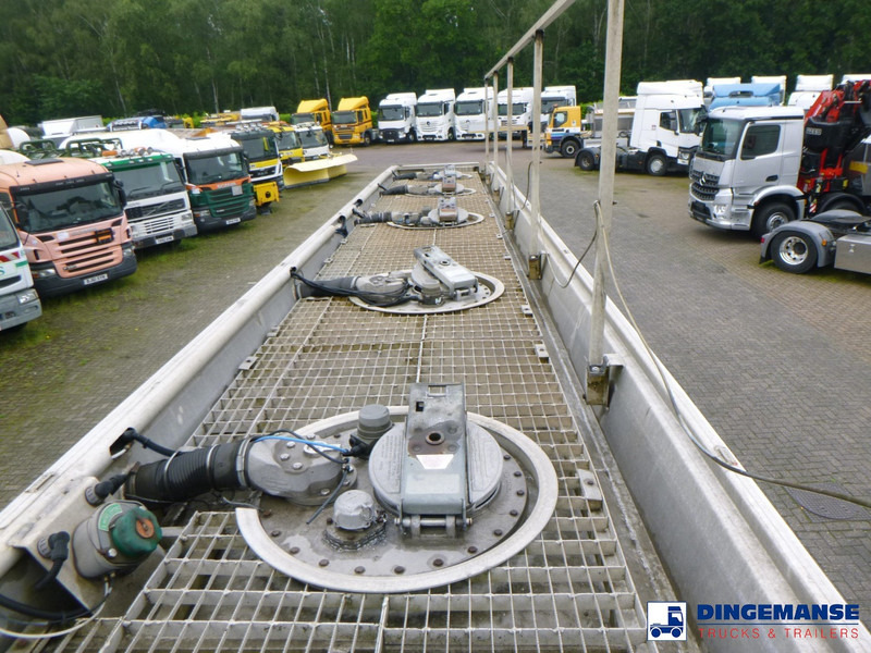 نصف مقطورة صهريج CALDAL Fuel tank alu 30 m3 / 5 comp + pump: صورة 13
