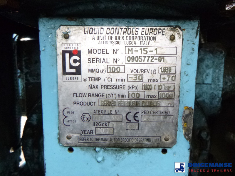نصف مقطورة صهريج CALDAL Fuel tank alu 30 m3 / 5 comp + pump: صورة 9