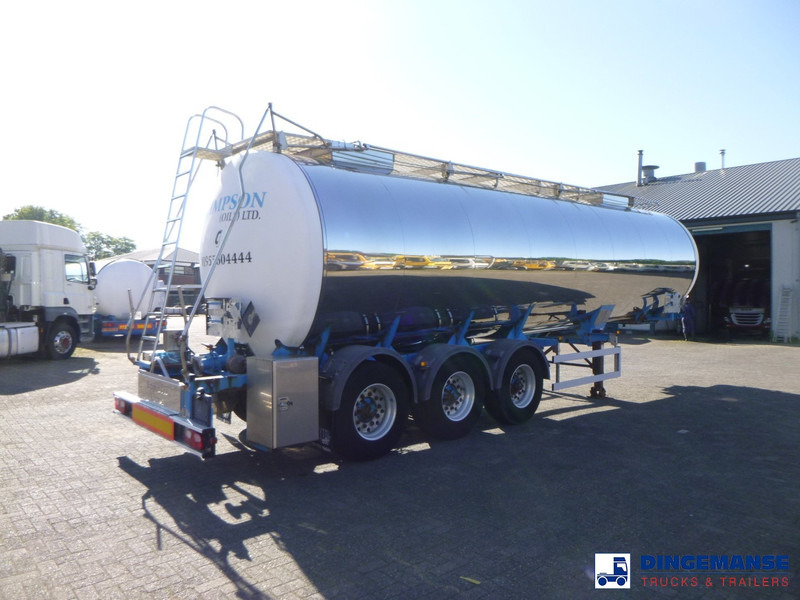 Clayton Chemical tank inox L4BN 37.5 m3 / 1 comp - نصف مقطورة صهريج: صورة 4 Clayton Chemical tank inox L4BN 37.5 m3 / 1 comp - نصف مقطورة صهريج: صورة 4
