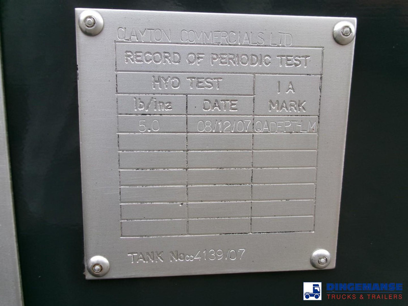 تأجير Clayton Food tank inox 30 m3 / 1 comp Clayton Food tank inox 30 m3 / 1 comp: صورة 13 تأجير Clayton Food tank inox 30 m3 / 1 comp Clayton Food tank inox 30 m3 / 1 comp: صورة 13