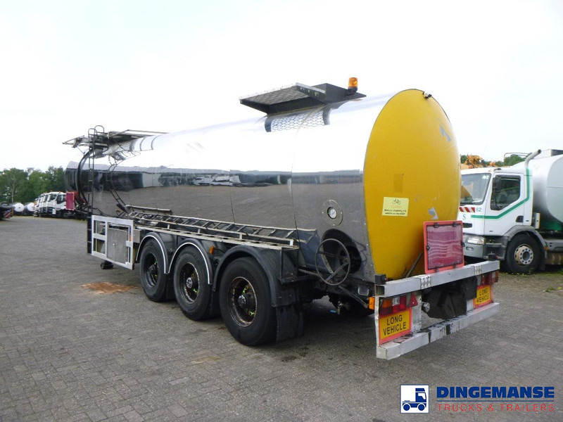 Crane Fruehauf Bitumen tank inox 28 m3 / 1 comp - نصف مقطورة صهريج: صورة 3 Crane Fruehauf Bitumen tank inox 28 m3 / 1 comp - نصف مقطورة صهريج: صورة 3