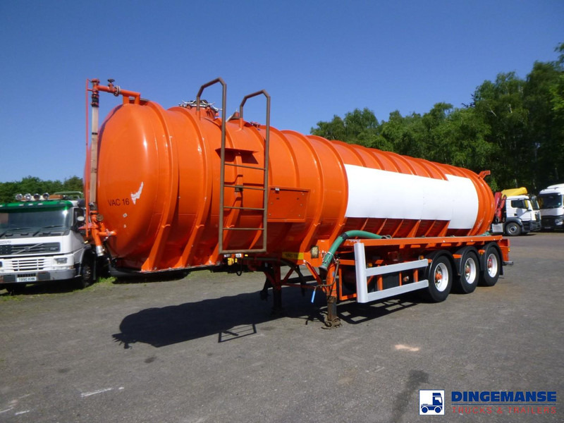 Crossland Vacuum tank alu 33 m3 / 1 comp - نصف مقطورة صهريج: صورة 1 Crossland Vacuum tank alu 33 m3 / 1 comp - نصف مقطورة صهريج: صورة 1