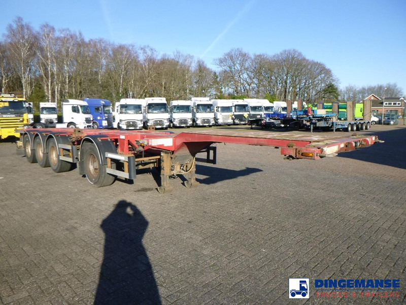 D-Tec 4-axle container combi trailer (3 + 1 axles) 20-30-40-45 ft - ناقل حاوية/ نصف مقطورة بحاوية: صورة 2 D-Tec 4-axle container combi trailer (3 + 1 axles) 20-30-40-45 ft - ناقل حاوية/ نصف مقطورة بحاوية: صورة 2