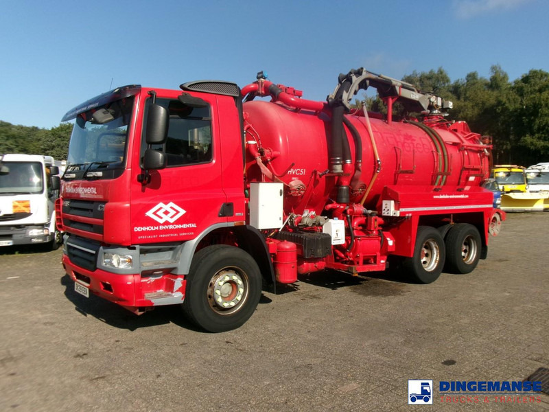 DAF CF 75.310 6x4 RHD Whale vacuum tank 11.8 m3 / 2 comp - فراغ شاحنة: صورة 1 DAF CF 75.310 6x4 RHD Whale vacuum tank 11.8 m3 / 2 comp - فراغ شاحنة: صورة 1