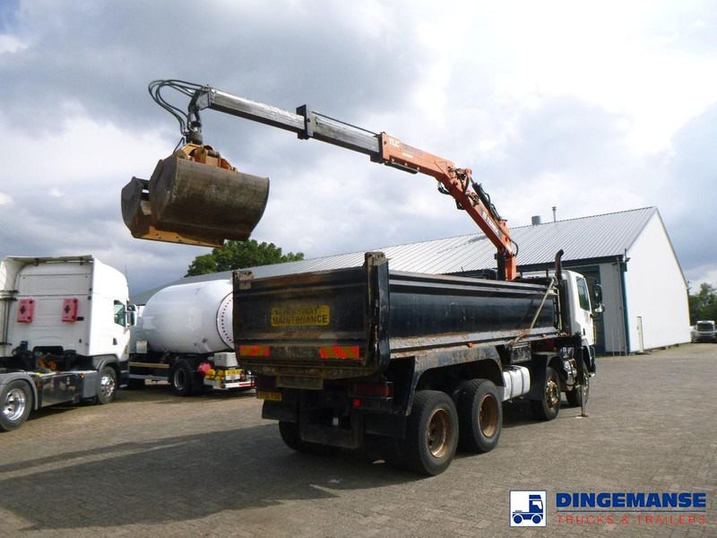 DAF CF 85.360 8X4 RHD tipper + Terex 118.2 VGL-A15 - شاحنة كرين: صورة 4 DAF CF 85.360 8X4 RHD tipper + Terex 118.2 VGL-A15 - شاحنة كرين: صورة 4