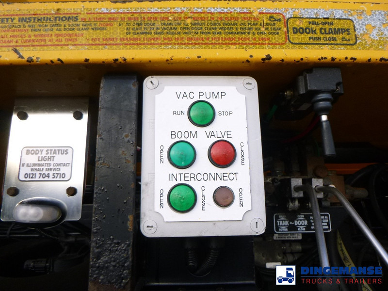 فراغ شاحنة DAF LF 55.220 4X2 RHD Whale vacuum tank 8.1 m3: صورة 9
