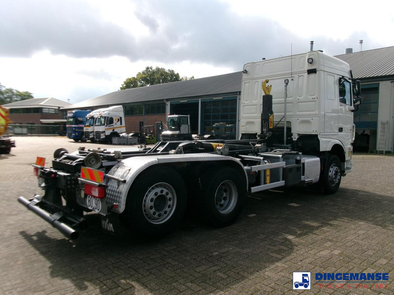 DAF XF 480 FAN 6x2 Hyva container hook 20 t - شاحنة برافعة خطافية: صورة 3 DAF XF 480 FAN 6x2 Hyva container hook 20 t - شاحنة برافعة خطافية: صورة 3