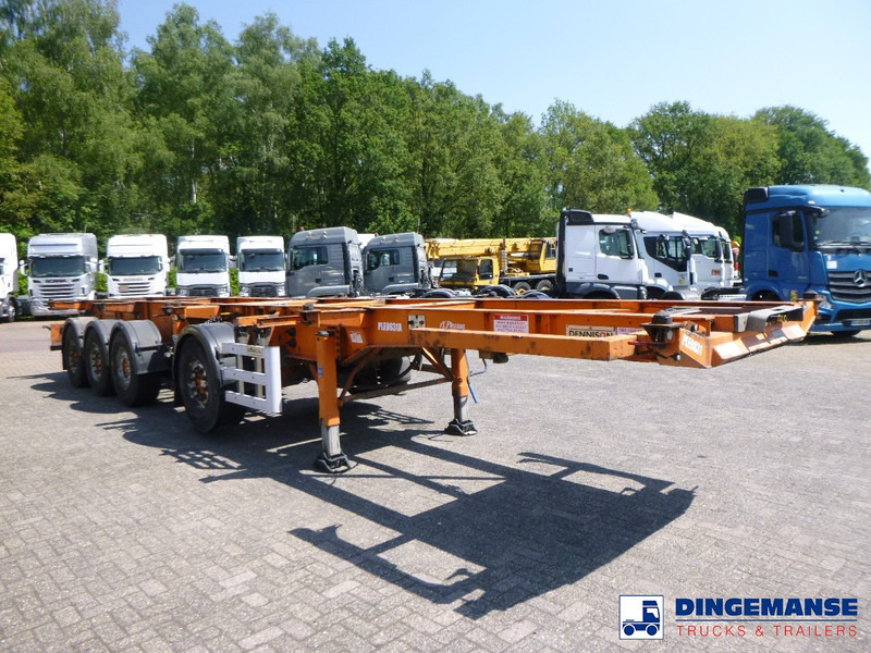 Dennison 4-axle container combi trailer (3 + 1 axles) 20-30-40-45 ft - ناقل حاوية/ نصف مقطورة بحاوية: صورة 2 Dennison 4-axle container combi trailer (3 + 1 axles) 20-30-40-45 ft - ناقل حاوية/ نصف مقطورة بحاوية: صورة 2