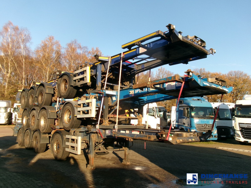 Dennison Stack - 3 x splitter container chassis 20-30-40-45 ft - ناقل حاوية/ نصف مقطورة بحاوية: صورة 2 Dennison Stack - 3 x splitter container chassis 20-30-40-45 ft - ناقل حاوية/ نصف مقطورة بحاوية: صورة 2