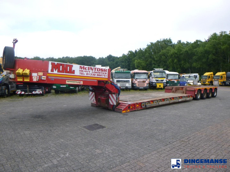 Faymonville 4-axle lowbed trailer 88t STBZ-4AV - مقطورة بلودر منخفض: صورة 1 Faymonville 4-axle lowbed trailer 88t STBZ-4AV - مقطورة بلودر منخفض: صورة 1