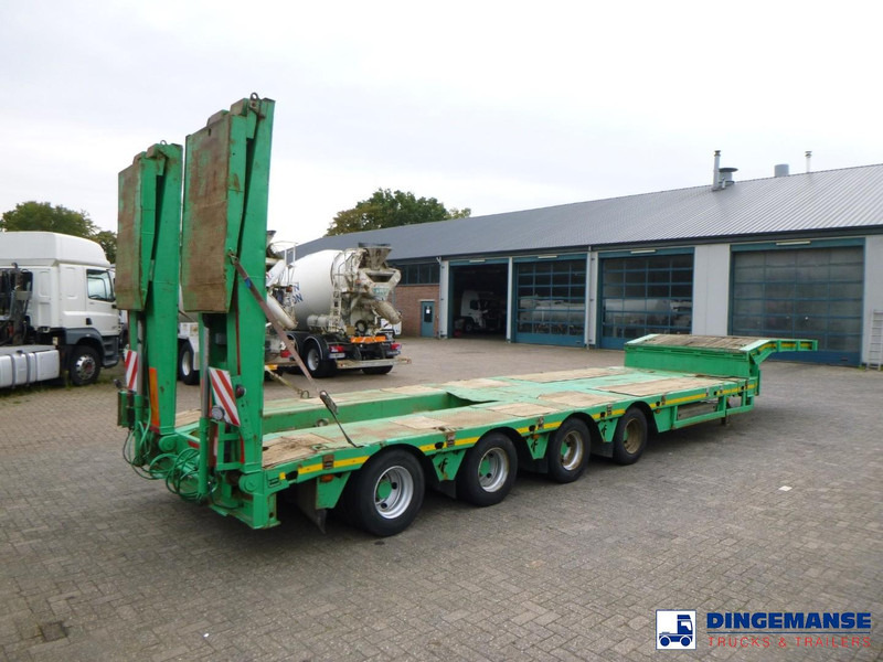 Faymonville 4-axle semi-lowbed trailer 65 t + ramps ext. - نصف مقطورة بلودر منخفض: صورة 4 Faymonville 4-axle semi-lowbed trailer 65 t + ramps ext. - نصف مقطورة بلودر منخفض: صورة 4