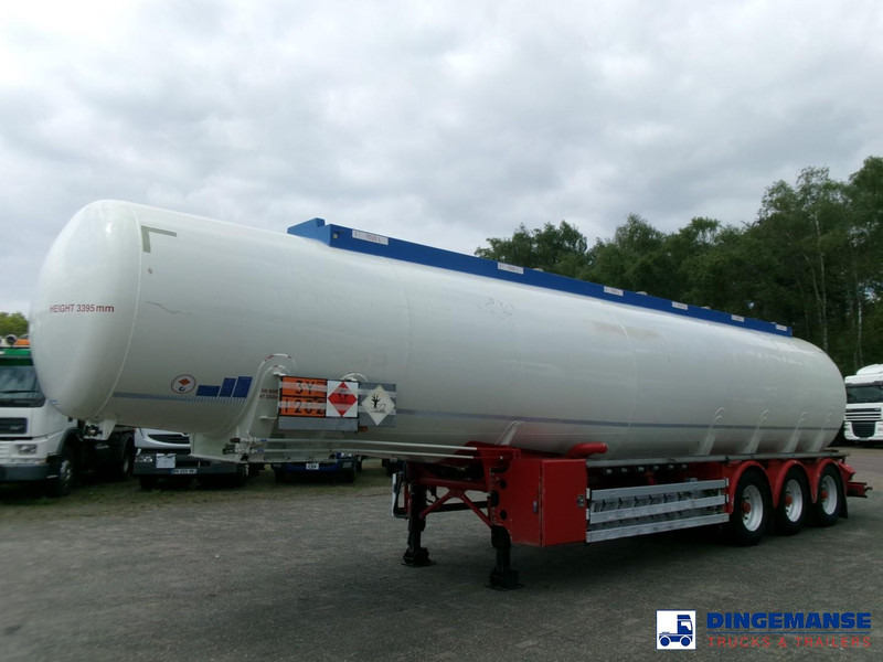 Feldbinder Fuel tank alu 44.6 m3 + pump - نصف مقطورة صهريج: صورة 1 Feldbinder Fuel tank alu 44.6 m3 + pump - نصف مقطورة صهريج: صورة 1
