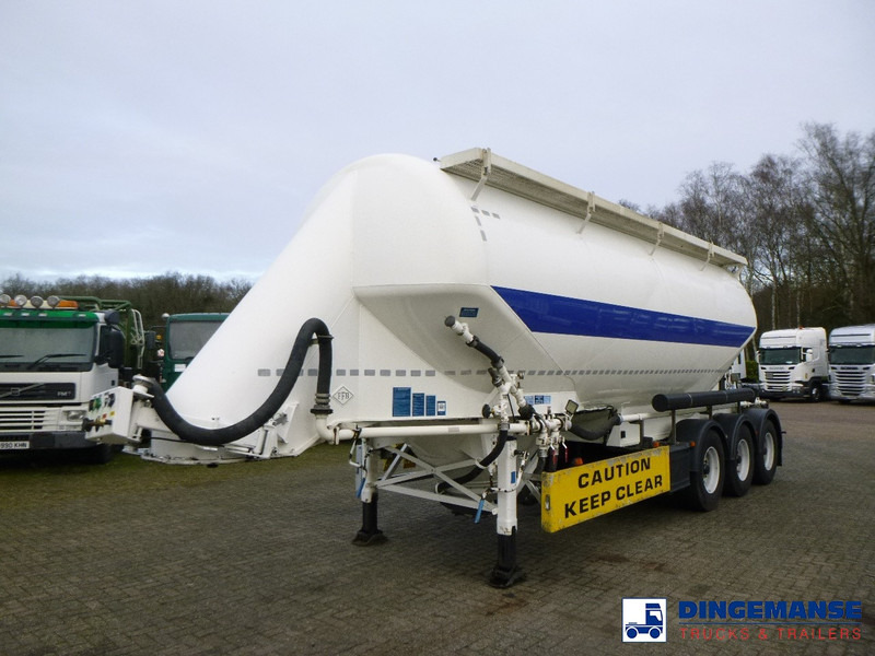 Feldbinder Powder tank alu 36 m3 / 1 comp - نصف مقطورة صهريج: صورة 1 Feldbinder Powder tank alu 36 m3 / 1 comp - نصف مقطورة صهريج: صورة 1