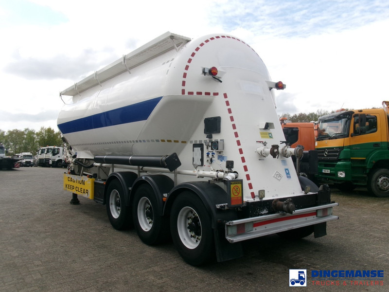 Feldbinder Powder tank alu 36 m3 / 1 comp - نصف مقطورة صهريج: صورة 3 Feldbinder Powder tank alu 36 m3 / 1 comp - نصف مقطورة صهريج: صورة 3
