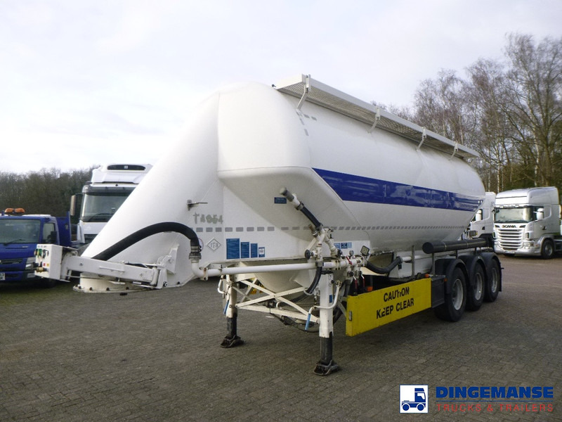 Feldbinder Powder tank alu 36 m3 / 1 comp - نصف مقطورة صهريج: صورة 1 Feldbinder Powder tank alu 36 m3 / 1 comp - نصف مقطورة صهريج: صورة 1