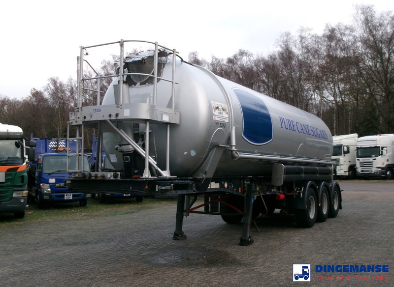 Feldbinder Powder tank alu 38 m3 (tipping) - قلاب صغير: صورة 1 Feldbinder Powder tank alu 38 m3 (tipping) - قلاب صغير: صورة 1