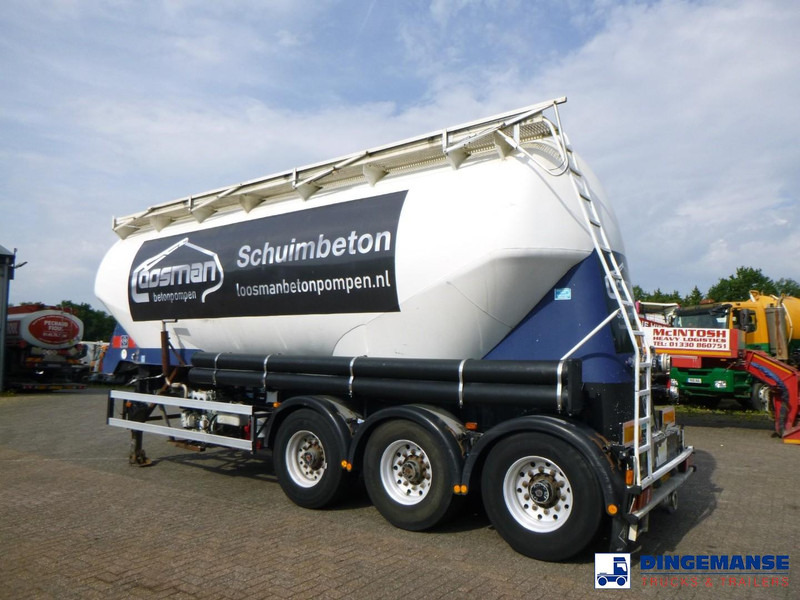 Feldbinder Powder tank alu 40 m3 / 1 comp + compressor - نصف مقطورة صهريج: صورة 3 Feldbinder Powder tank alu 40 m3 / 1 comp + compressor - نصف مقطورة صهريج: صورة 3