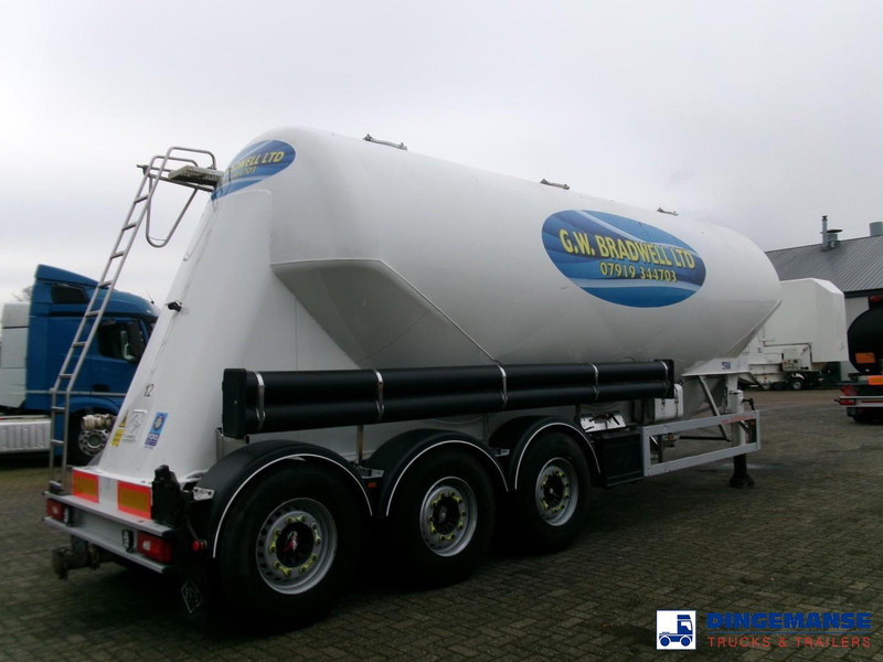 Feldbinder Powder tank alu 40 m3 / 1 comp + compressor - نصف مقطورة صهريج: صورة 4 Feldbinder Powder tank alu 40 m3 / 1 comp + compressor - نصف مقطورة صهريج: صورة 4