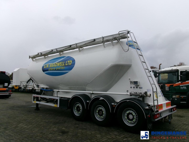 Feldbinder Powder tank alu 40 m3 / 1 comp + compressor - نصف مقطورة صهريج: صورة 3 Feldbinder Powder tank alu 40 m3 / 1 comp + compressor - نصف مقطورة صهريج: صورة 3