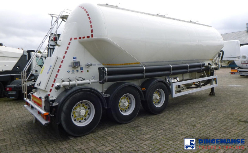 Feldbinder Powder tank alu 40 m3 + engine/compressor - نصف مقطورة صهريج: صورة 4 Feldbinder Powder tank alu 40 m3 + engine/compressor - نصف مقطورة صهريج: صورة 4
