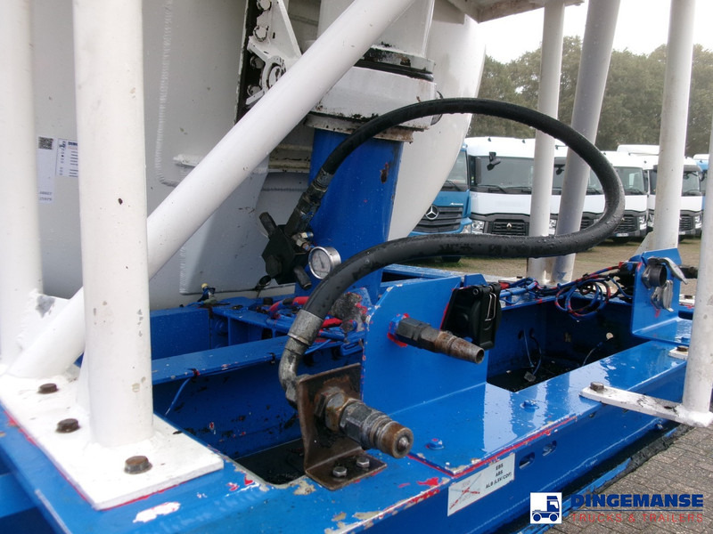 نصف مقطورة صهريج Feldbinder Powder tank alu 41 m3 (tipping): صورة 10