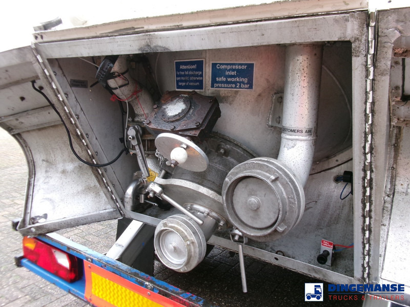 نصف مقطورة صهريج Feldbinder Powder tank alu 41 m3 (tipping): صورة 8