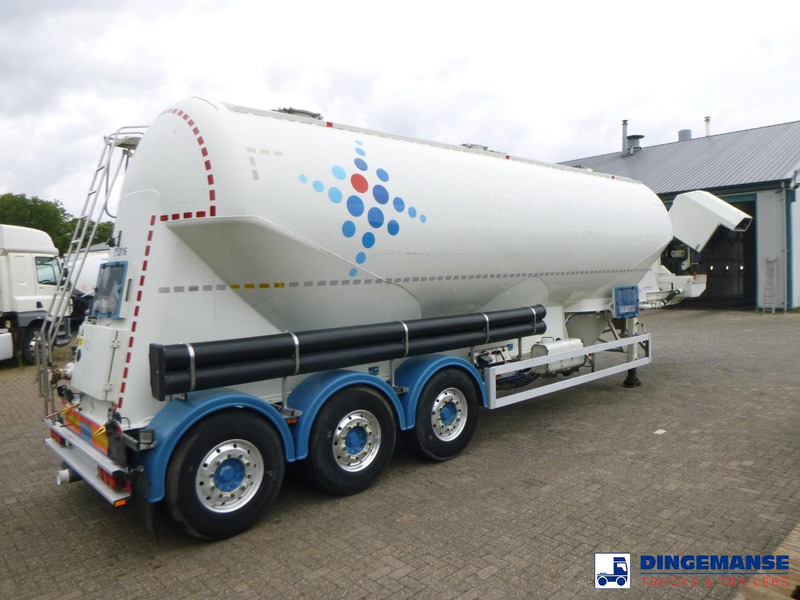 Feldbinder Powder tank alu 50 m3 + compressor - نصف مقطورة صهريج: صورة 4 Feldbinder Powder tank alu 50 m3 + compressor - نصف مقطورة صهريج: صورة 4