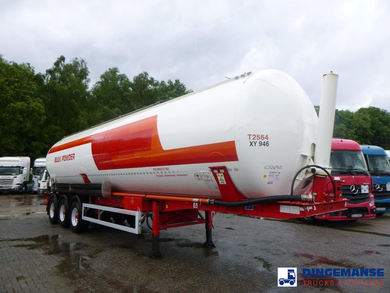 Feldbinder Powder tank alu 60 m3 (tipping) - نصف مقطورة صهريج: صورة 2 Feldbinder Powder tank alu 60 m3 (tipping) - نصف مقطورة صهريج: صورة 2