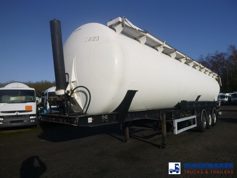 Feldbinder Powder tank alu 63 m3 (tipping) - نصف مقطورة صهريج: صورة 1 Feldbinder Powder tank alu 63 m3 (tipping) - نصف مقطورة صهريج: صورة 1