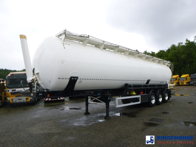 Feldbinder Powder tank alu 63 m3 (tipping) - نصف مقطورة صهريج: صورة 1 Feldbinder Powder tank alu 63 m3 (tipping) - نصف مقطورة صهريج: صورة 1