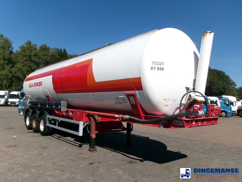 Feldbinder Powder tank alu (tipping) 60 m3 - نصف مقطورة صهريج: صورة 2 Feldbinder Powder tank alu (tipping) 60 m3 - نصف مقطورة صهريج: صورة 2